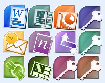 各類辦公軟件PNG圖標- 愛圖網設計圖片素材下載